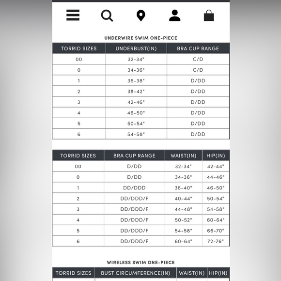 TORRID Slim Fix Underwire One Piece Swimsuit 1 - Picture 11 of 11